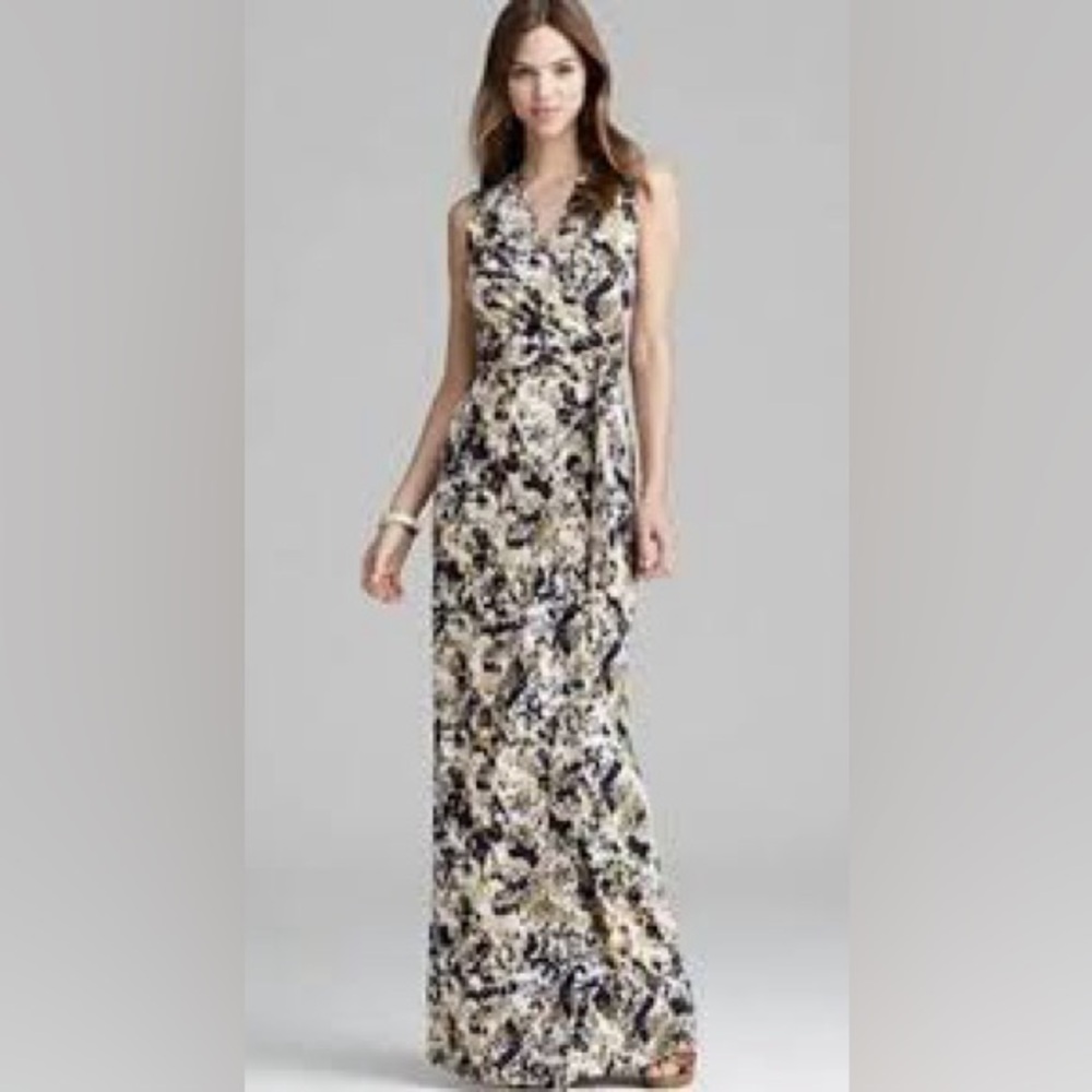 DVF New Yahzi Maxi Wrap Dress
